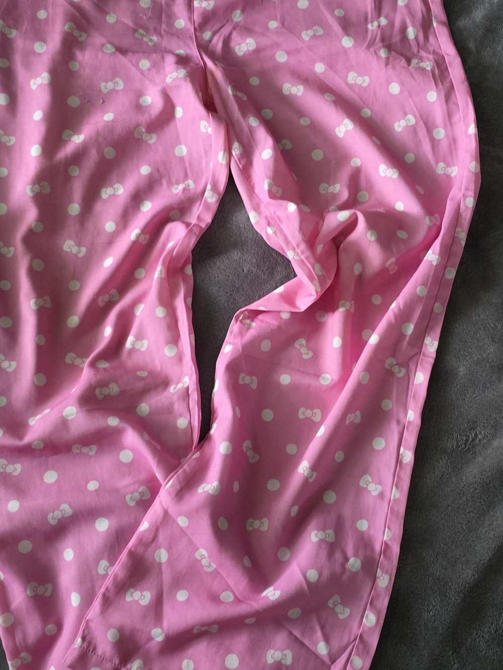 Hello Kitty Pink Polka Dot Straight Leg Pants